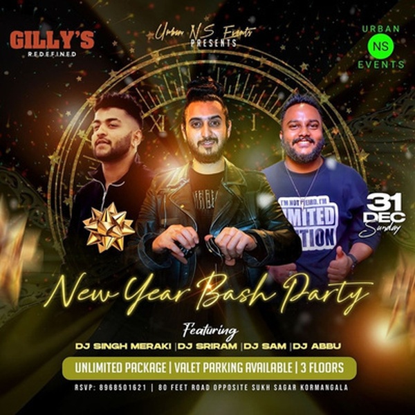 New Year Bash Party (Gilly's Redefined) cover art
