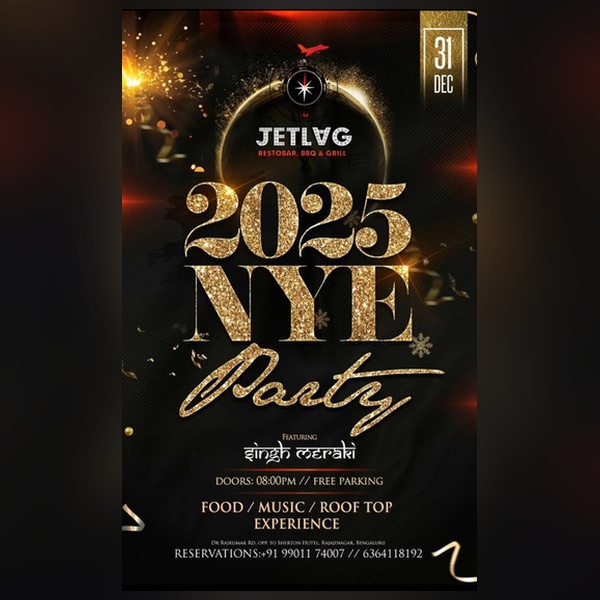 2025 NYE Rooftop Experience (Jetlag)