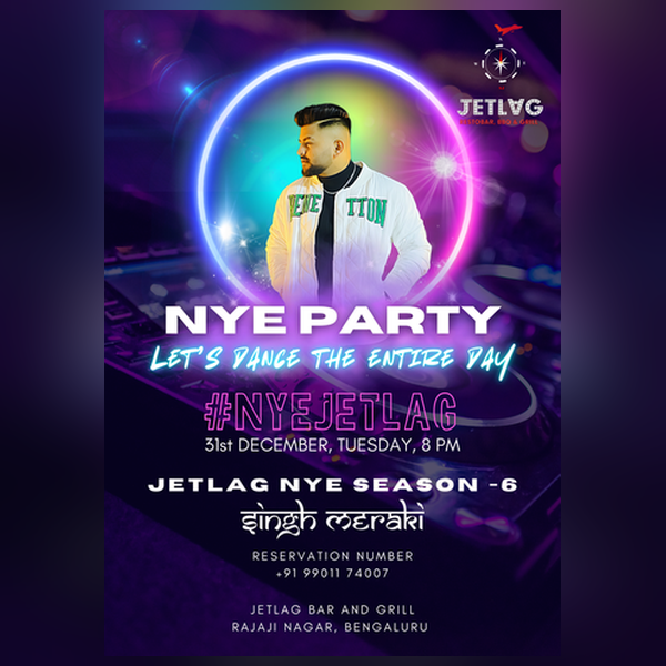 NYE Party Season 6 (Jetlag Restobar & Grill)